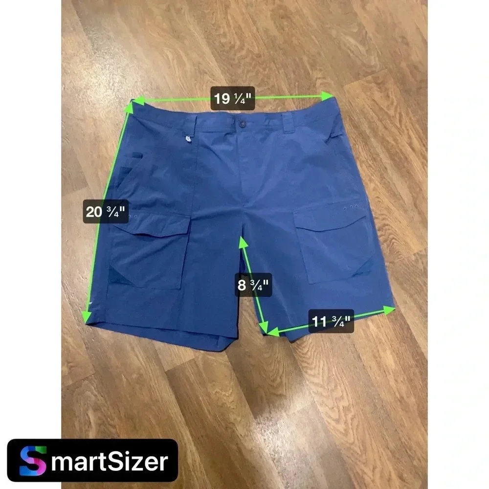Columbia PFG Men's Permit™ III Shorts Navy Blue Size XL